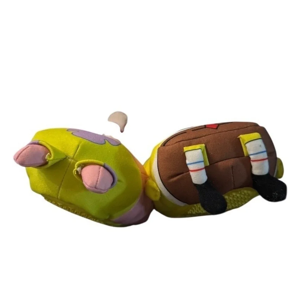 Kids Spongebob Patrick Star‎ Plush Slippers Youth Size 4-5 Yellow Pink
